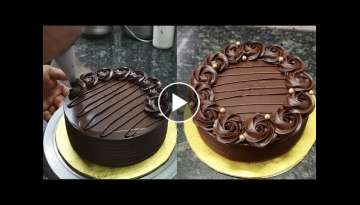 Chocolate Truffle Cake Recipe | Dark Chocolate Cake Kaishe Banaye | Total Cake Cake recipe