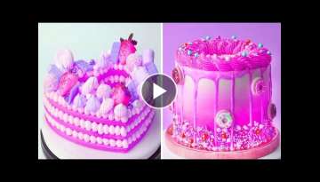 Easy & Quick Colorful Cake Decorating Tutorials | So Tasty Cake Decorating Recipes | So Easy Cake...