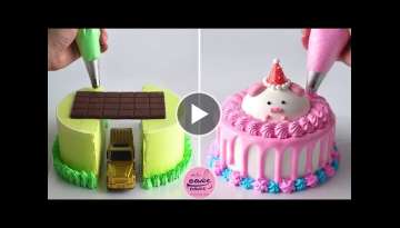 Driving School Cake Decorating Ideas For Birthday Boys | Cute Cake Designs