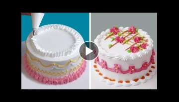 How to Make Birthday Cake Decorating For Girls | Most Satisfying Chocolate Cake Recipes